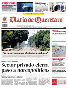 Cover of Diario de Queretaro