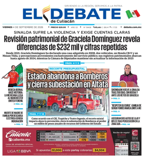 Cover of El Debate de Culiacan