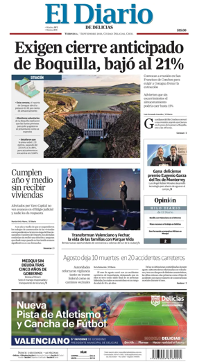 Cover of El Diario de Delicias
