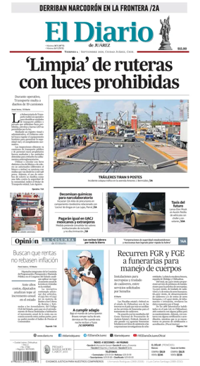Cover of El Diario de Juarez