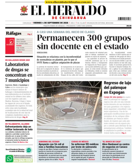 Cover of El Heraldo de Chihuahua