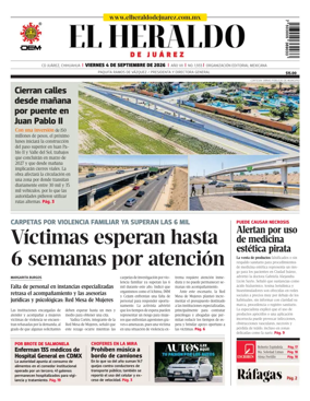Cover of El Heraldo de Juarez