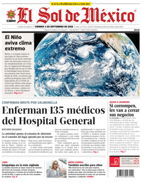 Cover of El Sol de Mexico