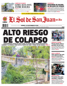 Cover of El Sol de San Juan del Rio