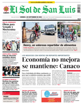 Cover of El Sol de San Luis Potosi