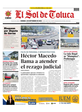 Cover of El Sol de Toluca