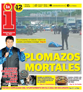 Cover of La I de Sinaloa