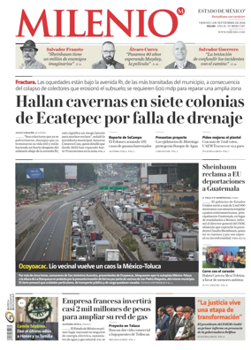 Cover of Milenio Edo de Mexico