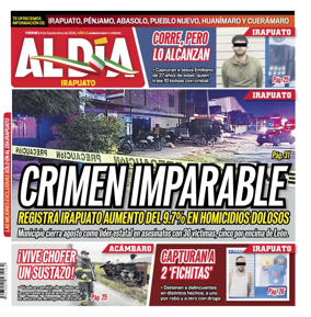 Cover of Periodico Al Dia (Irapuato)