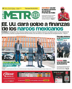 Cover of Publimetro Guadalajara