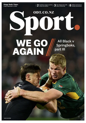 Cover of Otago Daily Times-Sports