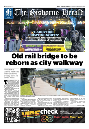 Cover of The Gisborne Herald