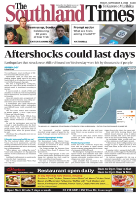 Cover of The Southland Times