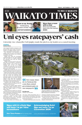 Cover of Waikato Times