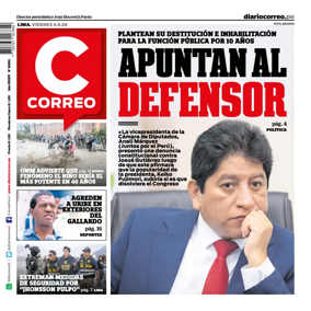 Cover of Diario Correo