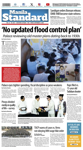 Cover of Manila Standard