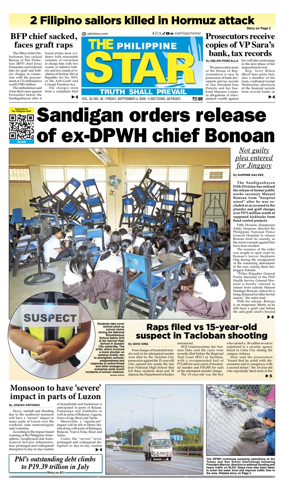 Cover of The Philippine Star