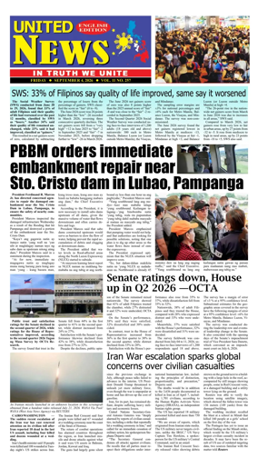 Cover of United News - English Edition