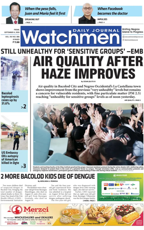 Cover of Watchmen Daily Journal