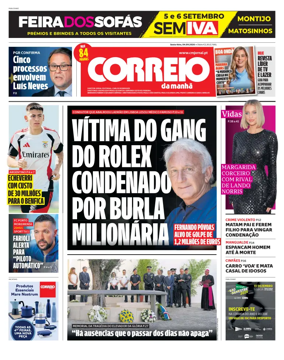 Cover of Correio da Manha