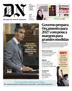 Cover of Diario de Noticias