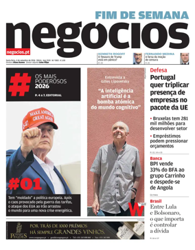 Cover of Jornal de Negocios