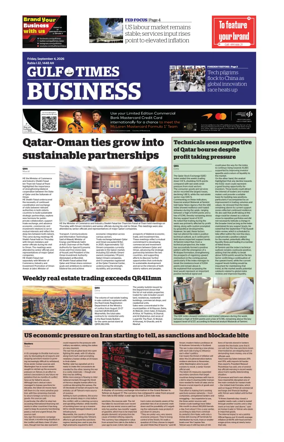Cover of Gulf Times Business