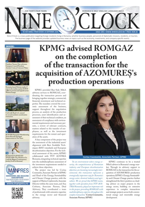 Cover of Nine o clock (Romania) Daily
