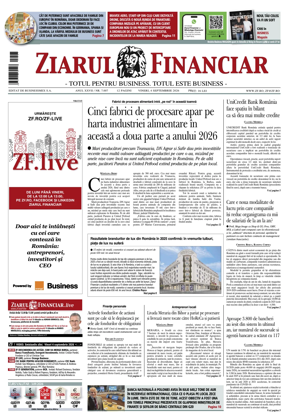 Cover of Ziarul Financiar