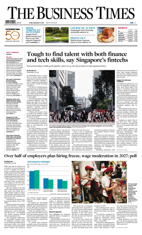 Cover of The Business Times