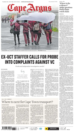Cover of Cape Argus