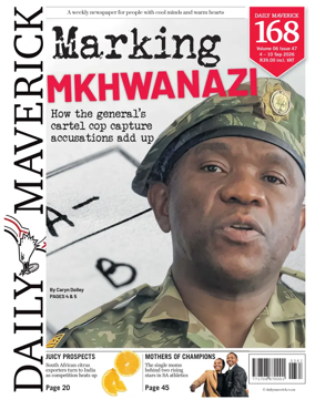 Cover of Daily Maverick