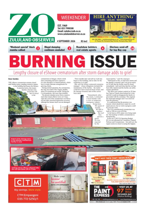Cover of Zululand Observer - Weekender