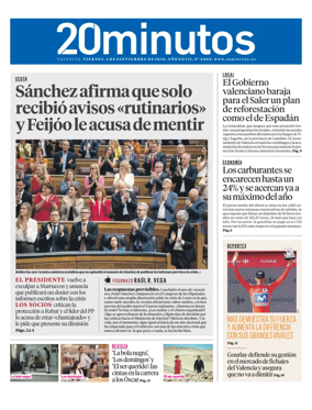Cover of 20 Minutos Valencia