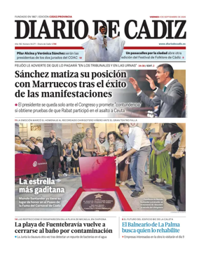 Cover of Diario de Cadiz