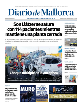 Cover of Diario de Mallorca