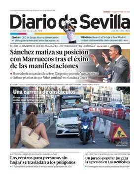 Cover of Diario de Sevilla