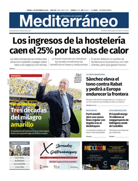 Cover of El Periodico Mediterraneo