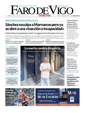 Cover of Faro de Vigo (Ourense)
