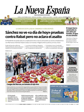 Cover of La Nueva Espana