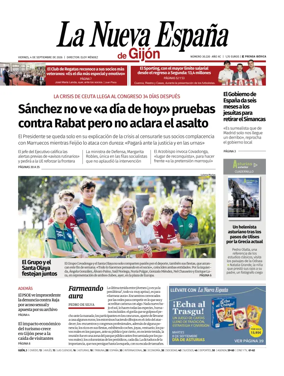 Cover of La Nueva Espana (Gijon)