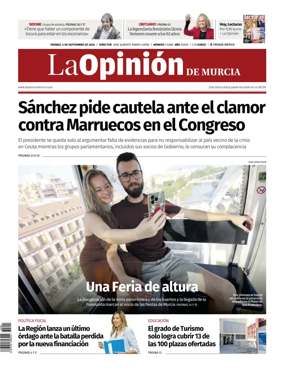 Cover of La Opinion de Murcia