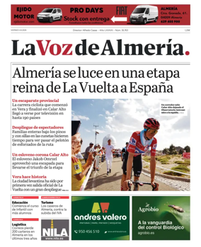 Cover of La Voz de Almeria