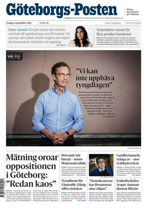 Cover of Goteborgs-Posten