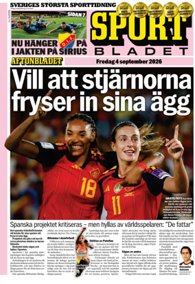 Cover of Sportbladet