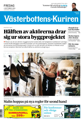 Cover of Vasterbottens-Kuriren
