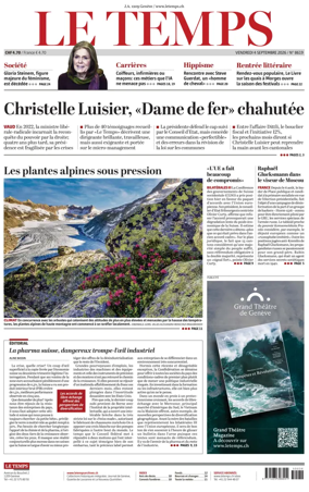 Cover of Le Temps