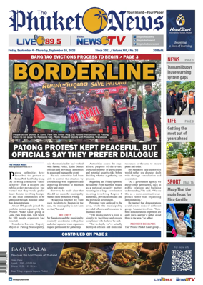 Cover of The Phuket News