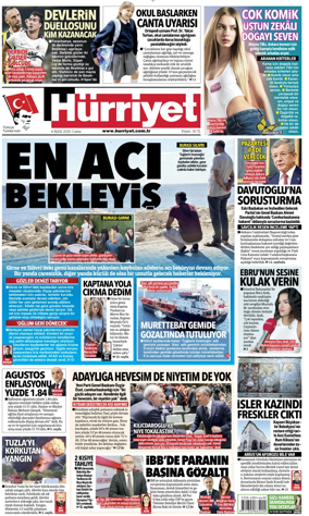 Cover of Hurriyet