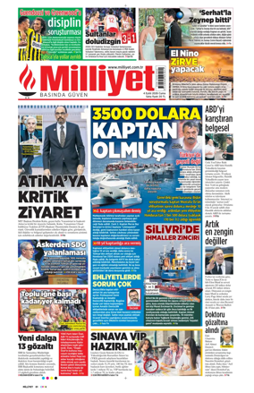 Cover of Milliyet